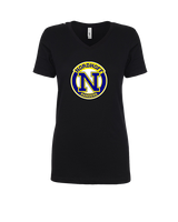 Nordhoff HS Football Additional logo - Womens V-Neck