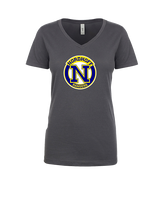 Nordhoff HS Football Additional logo - Womens V-Neck