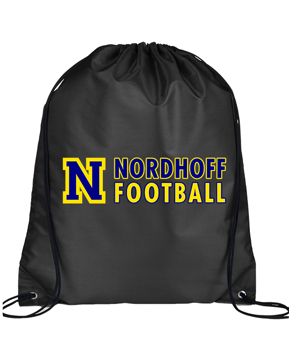 Nordhoff HS Football Basic - Drawstring Bag