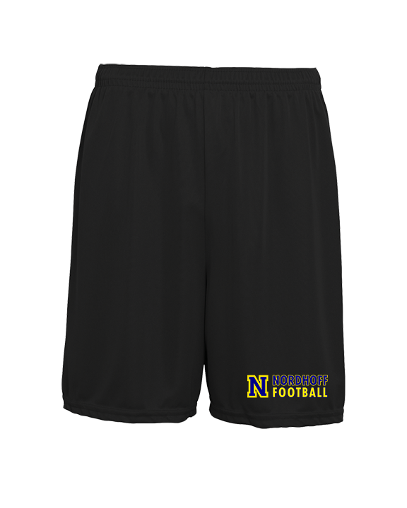 Nordhoff HS Football Basic - Mens 7inch Training Shorts