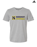 Nordhoff HS Football Basic - Mens Adidas Performance Shirt