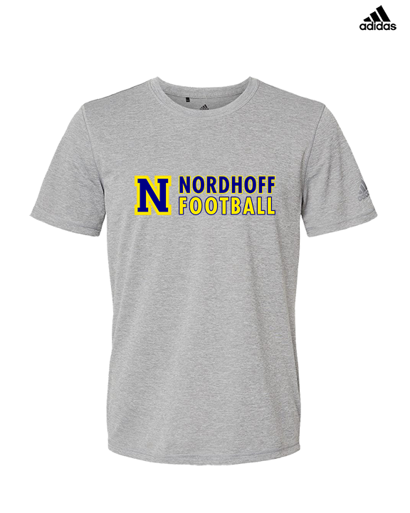 Nordhoff HS Football Basic - Mens Adidas Performance Shirt