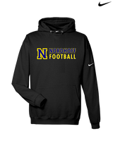 Nordhoff HS Football Basic - Nike Club Fleece Hoodie