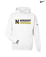 Nordhoff HS Football Basic - Nike Club Fleece Hoodie
