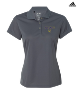 Nordhoff HS Football Block - Adidas Womens Polo