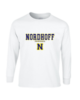 Nordhoff HS Football Block - Cotton Longsleeve