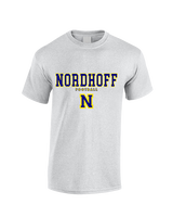 Nordhoff HS Football Block - Cotton T-Shirt