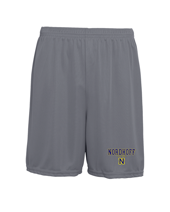 Nordhoff HS Football Block - Mens 7inch Training Shorts
