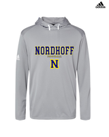 Nordhoff HS Football Block - Mens Adidas Hoodie