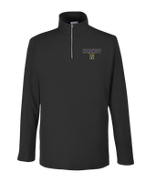 Nordhoff HS Football Block - Mens Quarter Zip