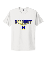 Nordhoff HS Football Block - Mens Select Cotton T-Shirt