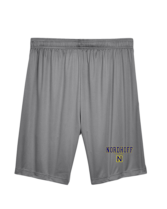 Nordhoff HS Football Block - Mens Training Shorts with Pockets