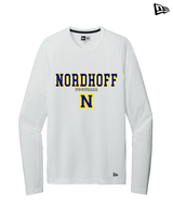 Nordhoff HS Football Block - New Era Performance Long Sleeve