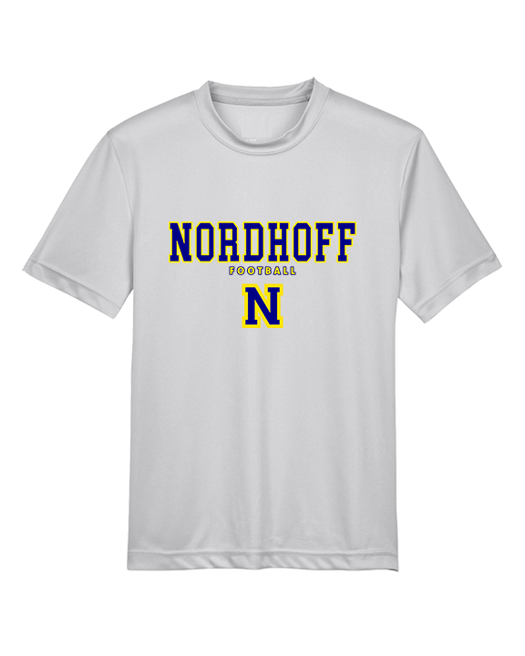 Nordhoff HS Football Block - Youth Performance Shirt