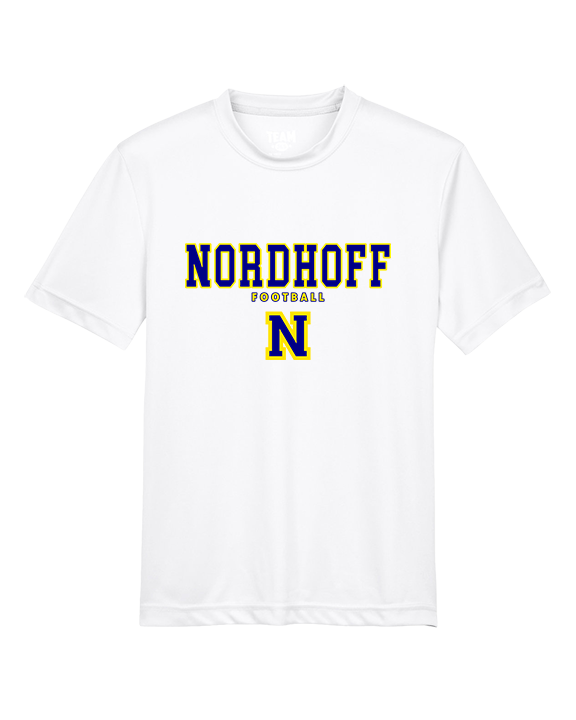 Nordhoff HS Football Block - Youth Performance Shirt
