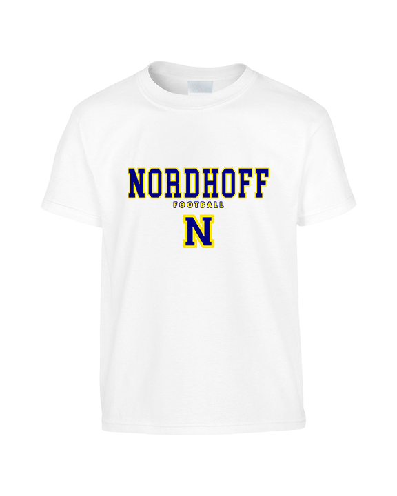 Nordhoff HS Football Block - Youth Shirt