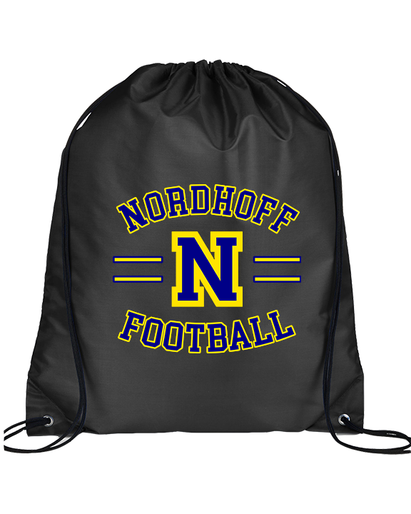 Nordhoff HS Football Curve - Drawstring Bag