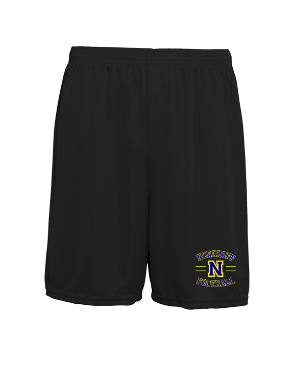 Nordhoff HS Football Curve - Mens 7inch Training Shorts