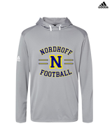 Nordhoff HS Football Curve - Mens Adidas Hoodie
