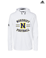 Nordhoff HS Football Curve - Mens Adidas Hoodie