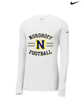 Nordhoff HS Football Curve - Mens Nike Longsleeve