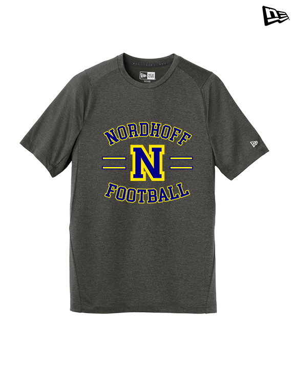 Nordhoff HS Football Curve - New Era Performance Shirt