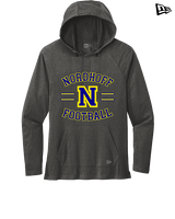 Nordhoff HS Football Curve - New Era Tri-Blend Hoodie