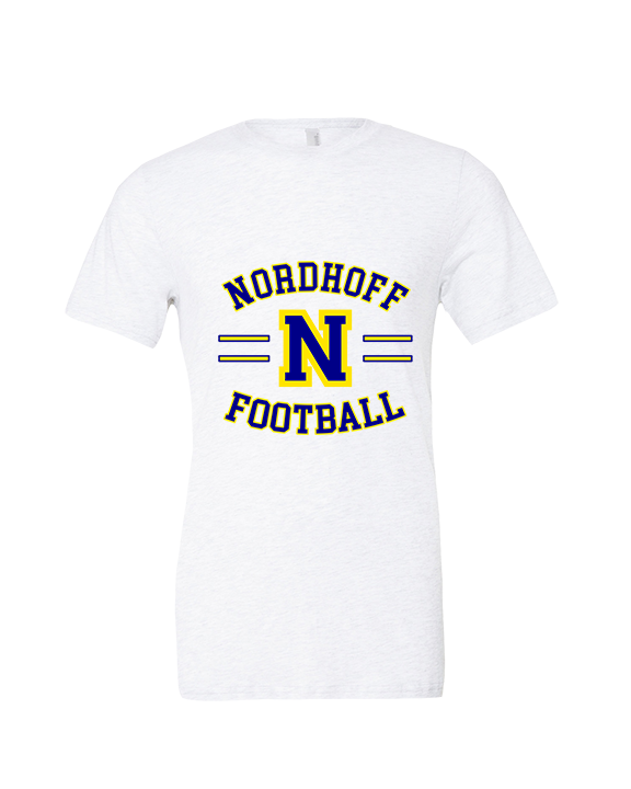 Nordhoff HS Football Curve - Tri-Blend Shirt