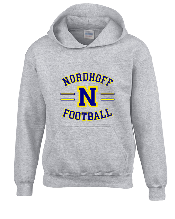 Nordhoff HS Football Curve - Unisex Hoodie