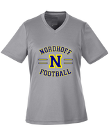 Nordhoff HS Football Curve - Womens Performance Shirt