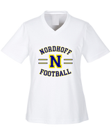 Nordhoff HS Football Curve - Womens Performance Shirt