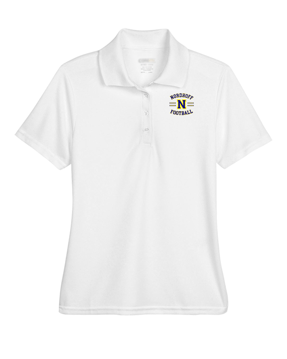 Nordhoff HS Football Curve - Womens Polo