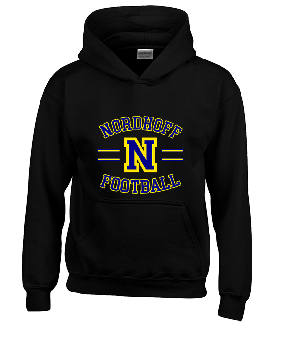 Nordhoff HS Football Curve - Youth Hoodie