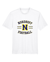 Nordhoff HS Football Curve - Youth Performance Shirt