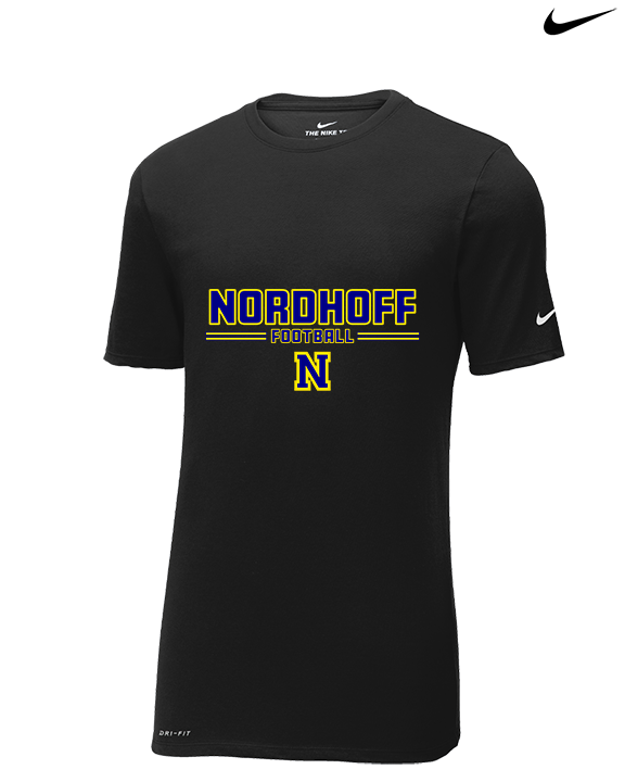 Nordhoff HS Football Keen - Mens Nike Cotton Poly Tee