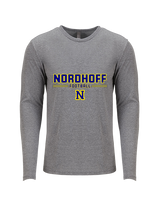 Nordhoff HS Football Keen - Tri-Blend Long Sleeve