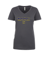 Nordhoff HS Football Keen - Womens Vneck