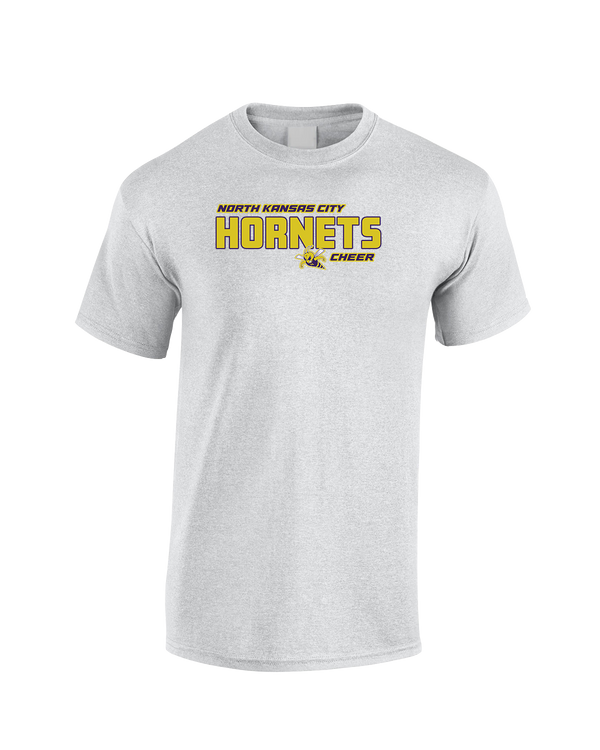 North Kansas City HS Cheer Bold - Cotton T-Shirt