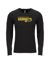 North Kansas City HS Cheer Bold - Tri Blend Long Sleeve