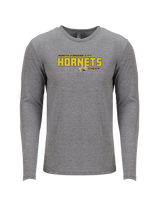 North Kansas City HS Cheer Bold - Tri Blend Long Sleeve