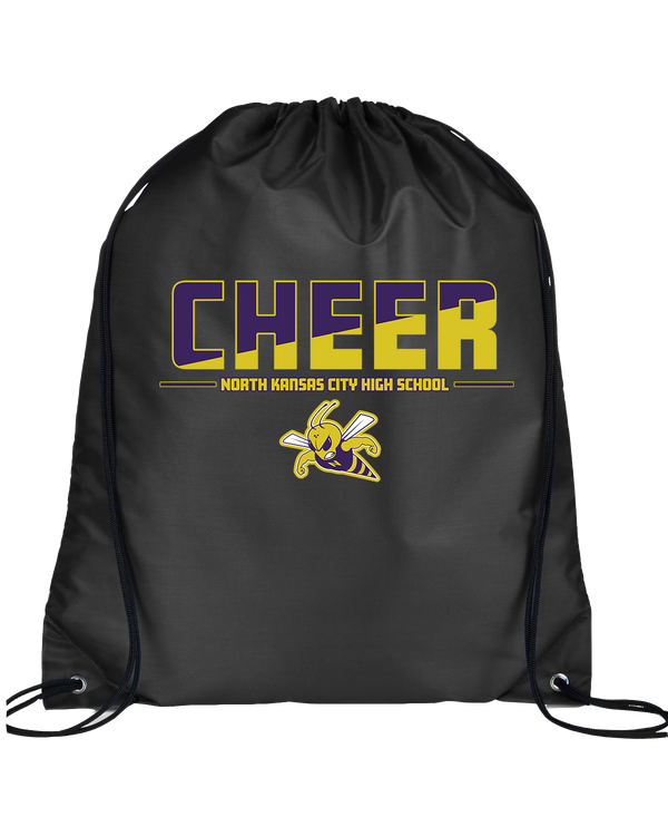North Kansas City HS Cheer Cut - Drawstring Bag