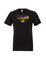 North Kansas City HS Cheer Cut - Mens Tri Blend Shirt