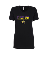 North Kansas City HS Cheer Cut - Womens V-Neck
