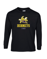 North Kansas City HS Cheer Shadow - Mens Basic Cotton Long Sleeve