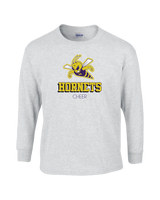 North Kansas City HS Cheer Shadow - Mens Basic Cotton Long Sleeve
