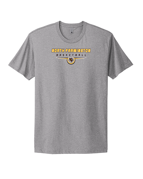 North Farmington HS Basketball Design - Mens Select Cotton T-Shirt