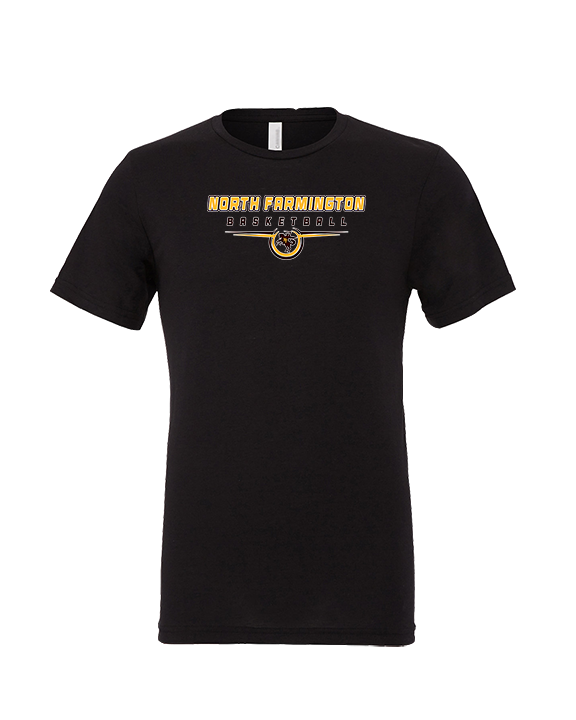 North Farmington HS Basketball Design - Tri-Blend Shirt
