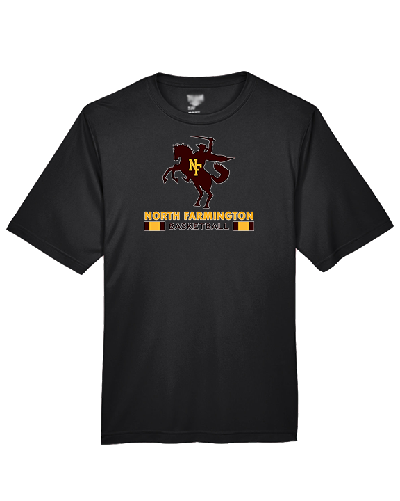 North Farmington HS Basketball Stacked - Performance Shirt