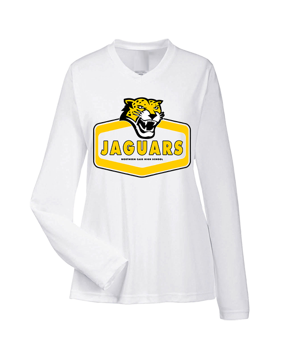 Northern Cass HS Football Board - Womens Performance Longsleeve