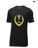 Northern Cass HS Football Full Football - Mens Nike Cotton Poly Tee